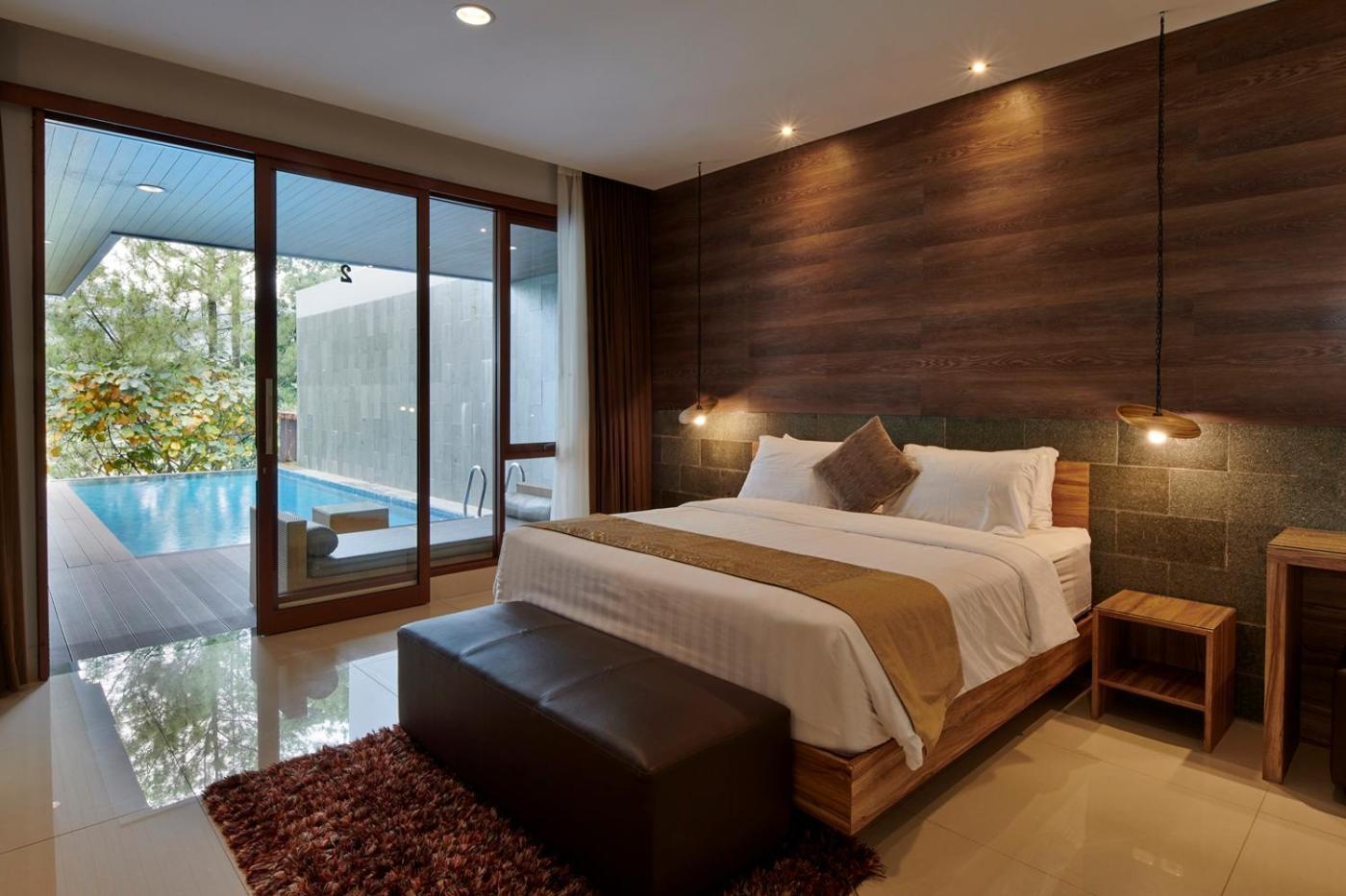 Anindya Hill View Villa 7 Bedrooms With A Private Swimming Pool Bandung Eksteriør bilde